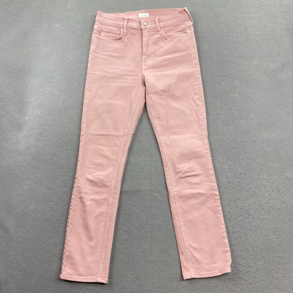 MOTHER Pink Ankle & Cropped Jeans